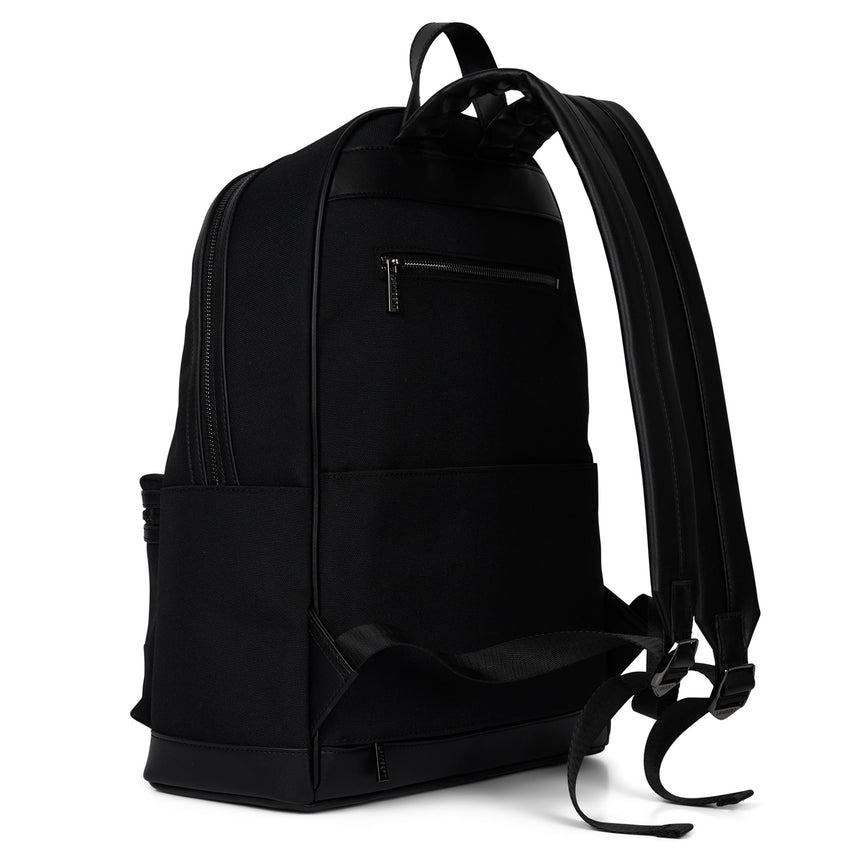 Sac à dos Logan Canvas - Noir-Lambert-LBT-LOGANBLKCAN-CLÉMENT