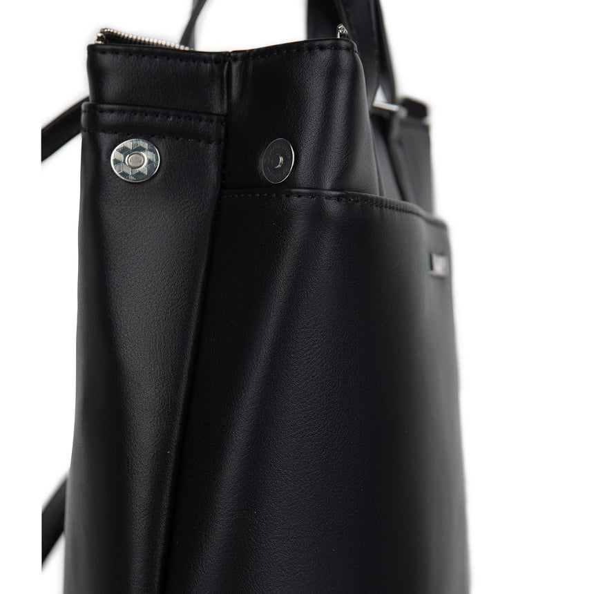 Sac à dos en cuir vegan Millie - Noir-Lambert-LBT-MILLIEBLKSMR-CLÉMENT