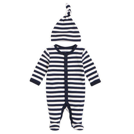 Pyjama Rayé Ours Prématuré-Petit Lem-Marine-Prématuré-LEM-23YRL10506-CLÉMENT