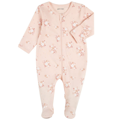Pyjama Lapins 0-12mois-Petit Lem-Rose-Nouveau-né-LEM-24YRL12P02-CLÉMENT