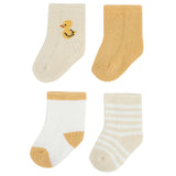 Ensemble de 4 Bas Canards 0-12mois-Petit Lem-Beige-0-6 m-LEM-24YRL20A07-CLÉMENT