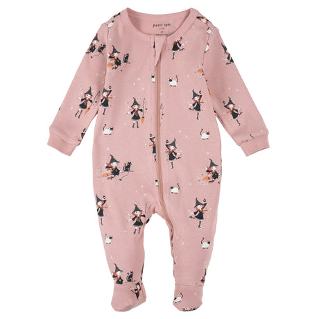 Pyjama Sorcières 0-24mois-Petit Lem-Rose-0 m-LEM-25FRS13P04B-CLÉMENT