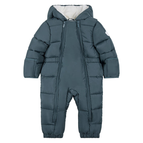 Habit de Neige Une Pièce Bleu 3-9mois-Petit Lem-Bleu-3 m-LEM-26FRJ91J10BF-CLÉMENT