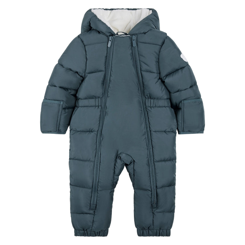 Habit de Neige Une Pièce Bleu 12-24mois-Petit Lem-Bleu-12 m-LEM-26FRJ91J10BN-CLÉMENT