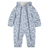 Habit de Neige Une Pièce Fleurs 12-24mois-Petit Lem-Bleu-12 m-LEM-26FRJ92J11BN-CLÉMENT