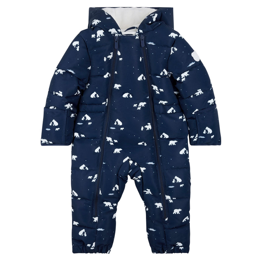 Habit de Neige Une Pièce Ours 12-24mois-Petit Lem-Marine-12 m-LEM-26FRJ92J16BN-CLÉMENT