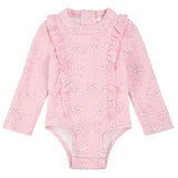Maillot UV Manches Longues Boucles 2-6ans-Petit Lem-Rose-2-LEM-26SRM03M11K-CLÉMENT