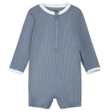 Maillot UV Manches Longues Bleu 0-24mois-Petit Lem-Bleu-0-3 m-LEM-26SRM04M06B-CLÉMENT