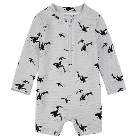 Maillot UV Manches Longues Orques 0-24mois-Petit Lem-Gris-0-3 m-LEM-26SRM04M07B-CLÉMENT