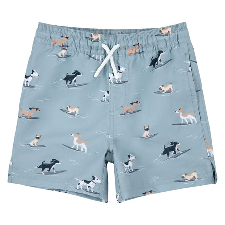 Maillot Short Chien 2-7ans-Petit Lem-Bleu-2-LEM-26SRM04M19K-CLÉMENT