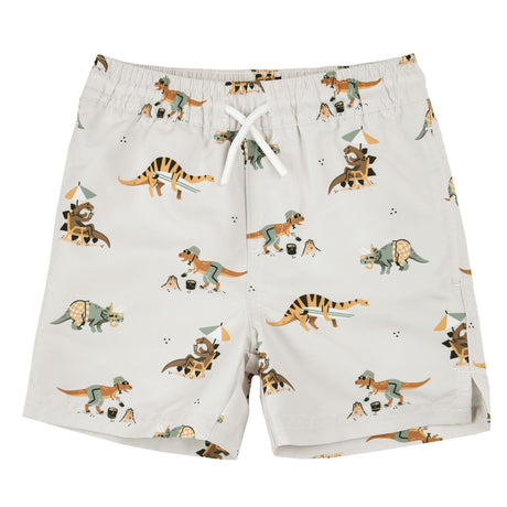 Maillot Short Dinos 2-7ans-Petit Lem-Beige-2-LEM-26SRM04M20K-CLÉMENT