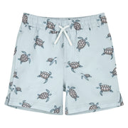 Maillot Short Tortues 2-7ans-Petit Lem-Bleu-2-LEM-26SRM04M22-CLÉMENT