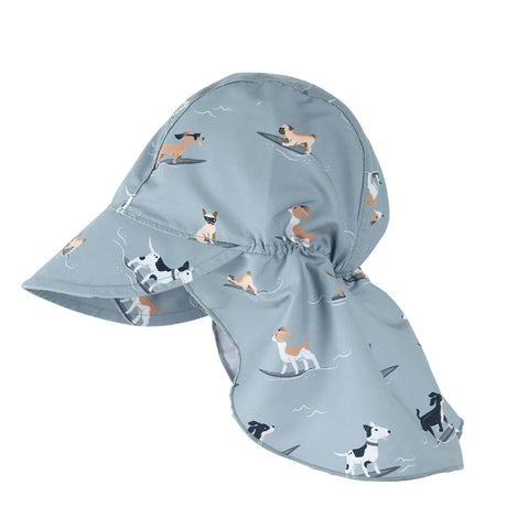 Chapeau d'Été Chien 0-24mois-Petit Lem-Bleu-0-6 m-LEM-26SRM05M07B-CLÉMENT