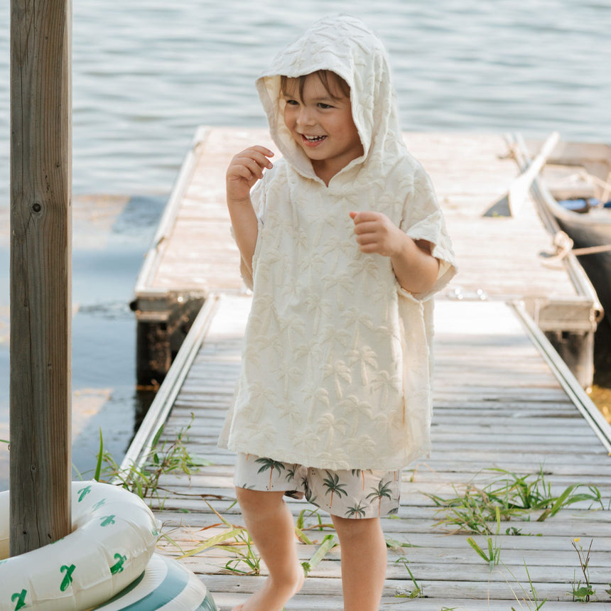 Poncho De Plage Palmiers 3-6ans-Petit Lem-LEM-26SRM05M23K-CLÉMENT