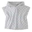 Poncho De Plage Damiers 12-24mois-Petit Lem-Bleu-12-24 m-LEM-26SRM05M24B-CLÉMENT