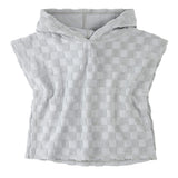 Poncho De Plage Damiers 12-24mois-Petit Lem-Bleu-12-24 m-LEM-26SRM05M24B-CLÉMENT