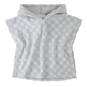 Poncho De Plage Damiers 12-24mois-Petit Lem-Bleu-12-24 m-LEM-26SRM05M24B-CLÉMENT