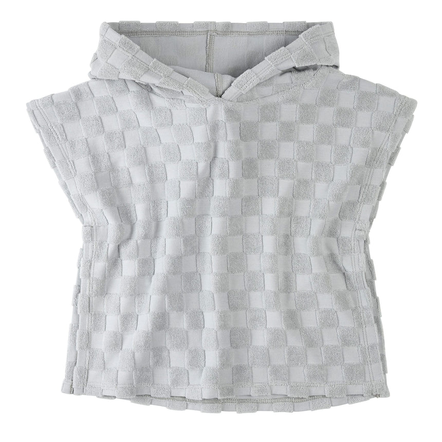 Poncho De Plage Damiers 12-24mois-Petit Lem-Bleu-12-24 m-LEM-26SRM05M24B-CLÉMENT
