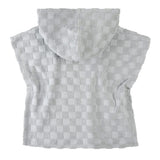 Poncho De Plage Damiers 12-24mois-Petit Lem-LEM-26SRM05M24B-CLÉMENT
