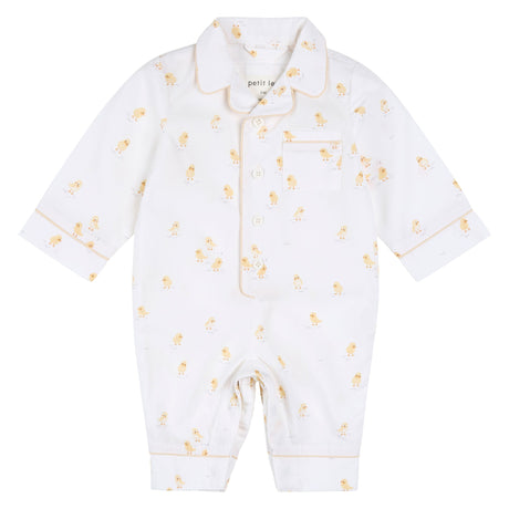 Pyjama Poussins 3-24mois-Petit Lem-Ivoire-3 m-LEM-26SRS14F01B-CLÉMENT