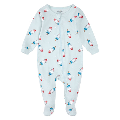 Pyjama Sucettes Glacées 0-24mois-Petit Lem-Bleu-Nouveau-né-LEM-26SRS19P01B-CLÉMENT