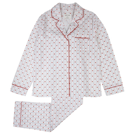 Pyjama Coeurs Adulte-Petit Lem-Ivoire-S-LEM-26SRS44F03A-CLÉMENT