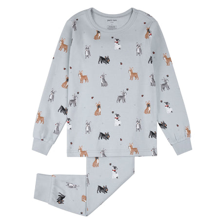 Pyjama Chiens Leucan 8-14ans-Petit Lem-Bleu-8-LEM-26SRS55P33Y-CLÉMENT