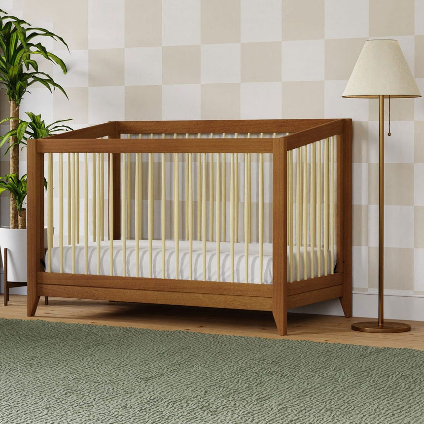 Couchette Convertible 4 en 1 Sprout - Châtaigne / Naturel-Babyletto-LET-M10301CTN-CLÉMENT