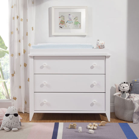 Meuble à Langer 3 Tiroirs Sprout - Blanc-Babyletto-LET-M10323W-CLÉMENT