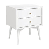 Table de nuit Palma - Blanc-Babyletto-LET-M15960W-CLÉMENT
