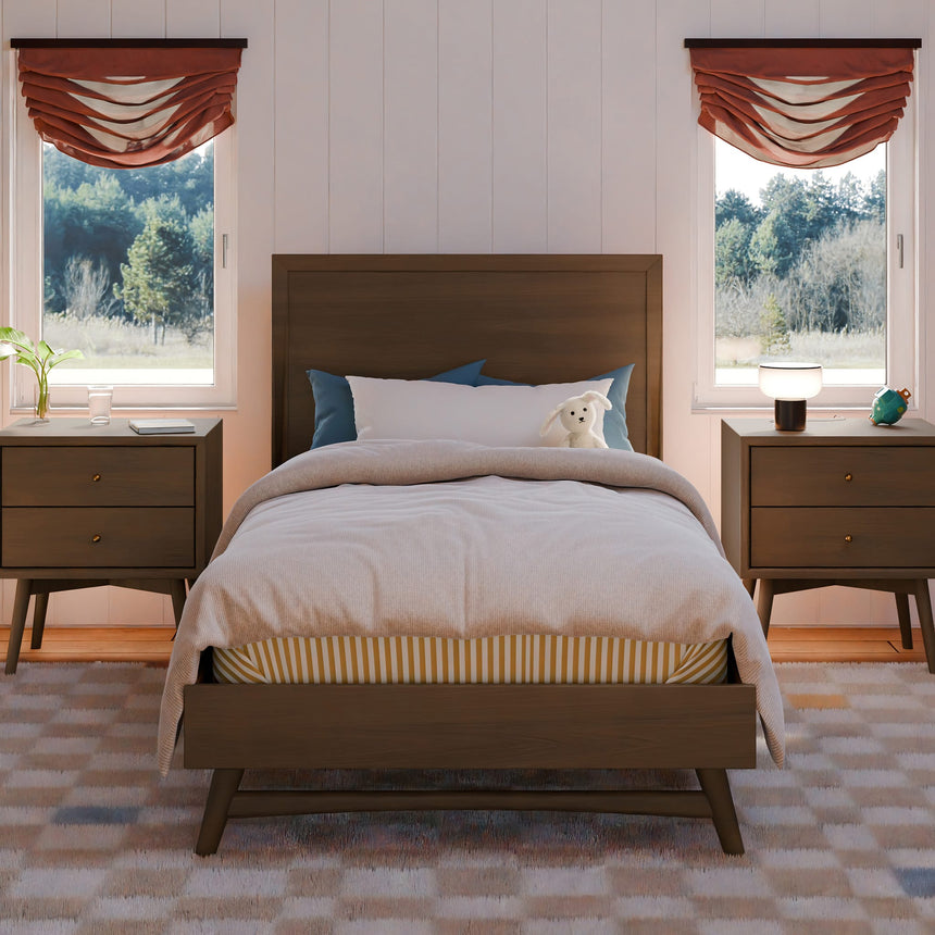 Lit Simple Palma - Noyer Naturel-Babyletto-LET-M15969NL-CLÉMENT