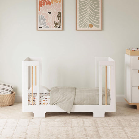 Couchette Convertible 8 en 1 Yuzu - Blanc / Naturel-Babyletto-LET-M23401WN-CLÉMENT