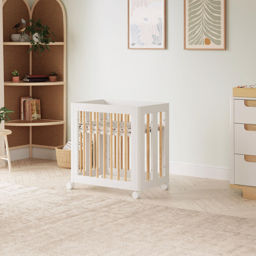 Couchette Convertible 8 en 1 Yuzu - Blanc / Naturel-Babyletto-LET-M23401WN-CLÉMENT
