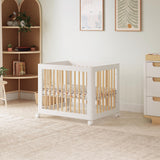 Couchette Convertible 8 en 1 Yuzu - Blanc / Naturel-Babyletto-LET-M23401WN-CLÉMENT