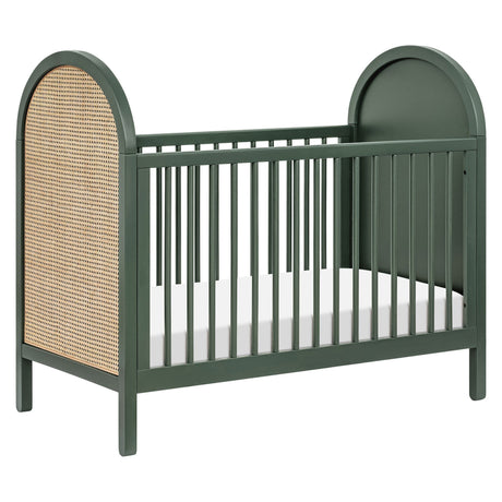Couchette Convertible 3 en 1 Bondi Cane avec Kit de Conversion Lit pour Tout-petit - Vert / Rotin-Babyletto-LET-M25601FRGRNC-CLÉMENT