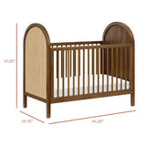 Couchette Convertible 3-en-1 Bondi avec Kit de Conversion Lit pour Tout-petit - Noyer Naturel-Babyletto-LET-M25601NLNC-CLÉMENT