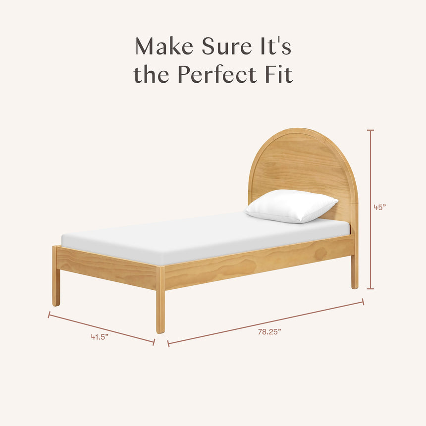 Lit Simple Bondi - Miel-Babyletto-LET-M25969HY-CLÉMENT