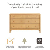Commode 6 Tiroirs Swell - Miel-Babyletto-LET-M27916HY-CLÉMENT