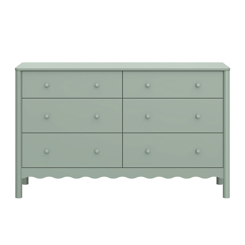 Commode 6 Tiroirs Swell - Sauge-Babyletto-LET-M27916LS-CLÉMENT