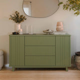 Commode assemblée Pogo Tambour - Olive-Babyletto-LET-M29816OL-CLÉMENT