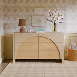 Commode 6 Tiroirs Moab - Taupe/Cendre (Assemblée)-Babyletto-LET-M30216TPESH-CLÉMENT