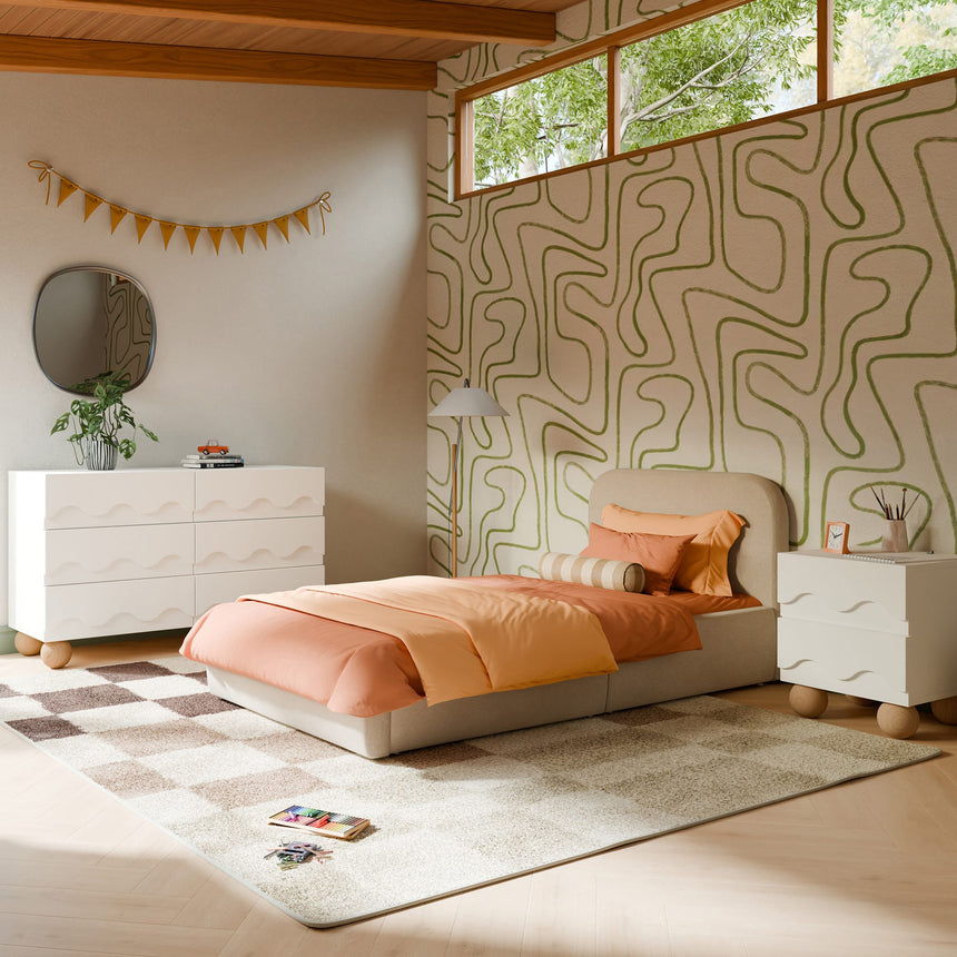 Lit Simple Nara - Performance Beach Eco-Weave-Babyletto-LET-M31269PBEW-CLÉMENT