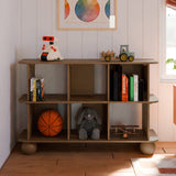 Bibliothèque Crosby - Noyer Naturel-Babyletto-LET-M31811NL-CLÉMENT