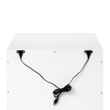 Table de Nuit Hudson avec port USB - Blanc-Babyletto-LET-M4260W-CLÉMENT