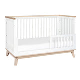 Couchette Convertible 3 en 1 Scoot - Blanc / Naturel Lavé-Babyletto-LET-M5801WNX-CLÉMENT