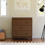 Meuble à Langer 3 Tiroirs Scoot - Noyer Naturel-Babyletto-LET-M5823NL-CLÉMENT