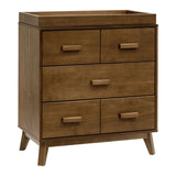 Meuble à Langer 3 Tiroirs Scoot - Noyer Naturel-Babyletto-LET-M5823NL-CLÉMENT