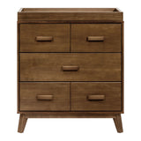 Meuble à Langer 3 Tiroirs Scoot - Noyer Naturel-Babyletto-LET-M5823NL-CLÉMENT