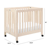Mini Couchette Origami - Naturel Lavé-Babyletto-LET-M6698NX-CLÉMENT