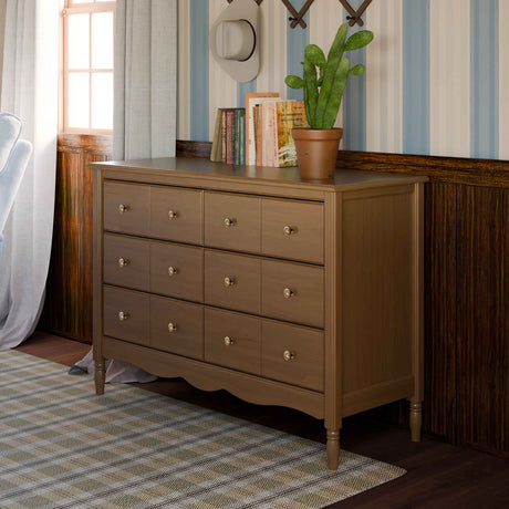 Commode 6 tiroirs Liberty - Noyer-Namesake-LET-M7116NL-CLÉMENT